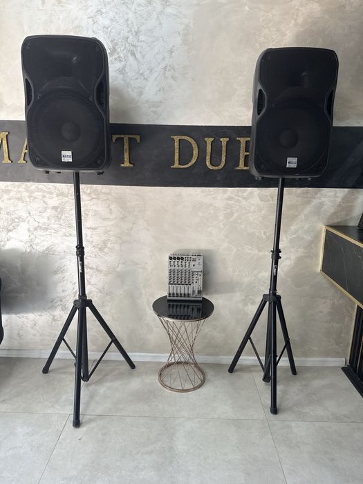 Sistem Boxe Alto + Mixer Behringer garantie Amanet Dubai