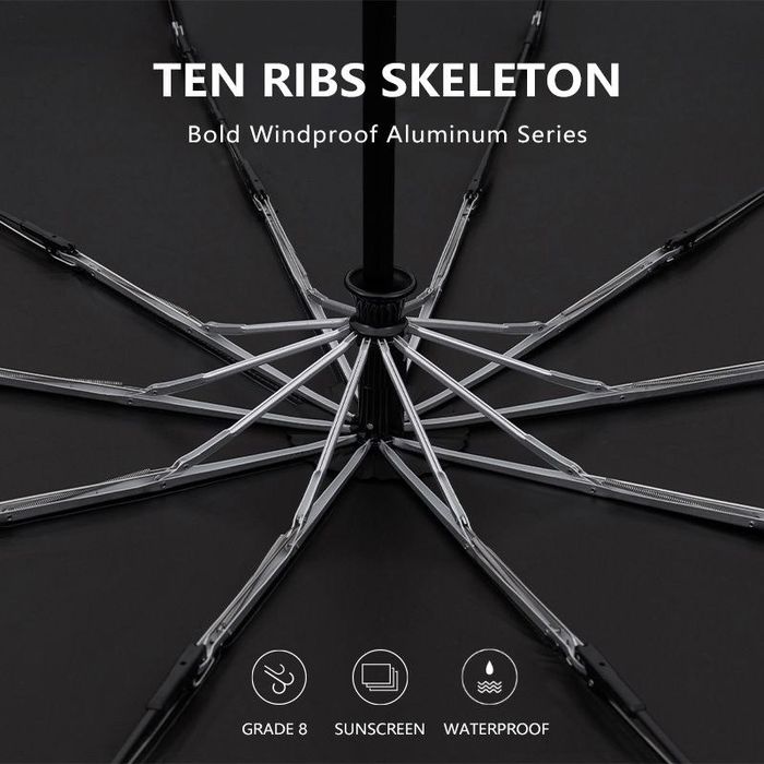 Автоматический зонт Parachase, деловой складной аксессуар для гольфа,