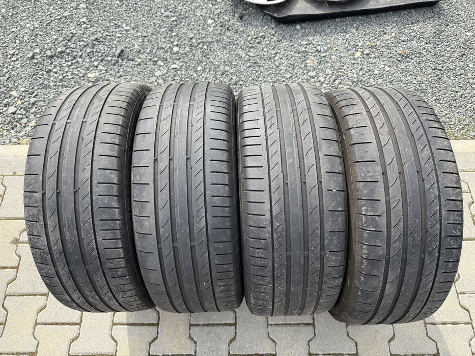 4бр. Летни Гуми С Борд 235/50R/18 -CONTINENTAL- DOT:1220- 3.9мм.