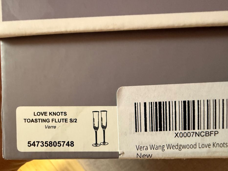 Рамка за снимка и тост чаши Vera Wang Wedgwood