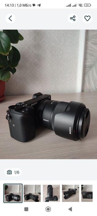 Sony 6400 в хорошем состоянии