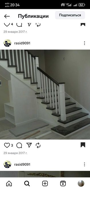 Лестница изготовление