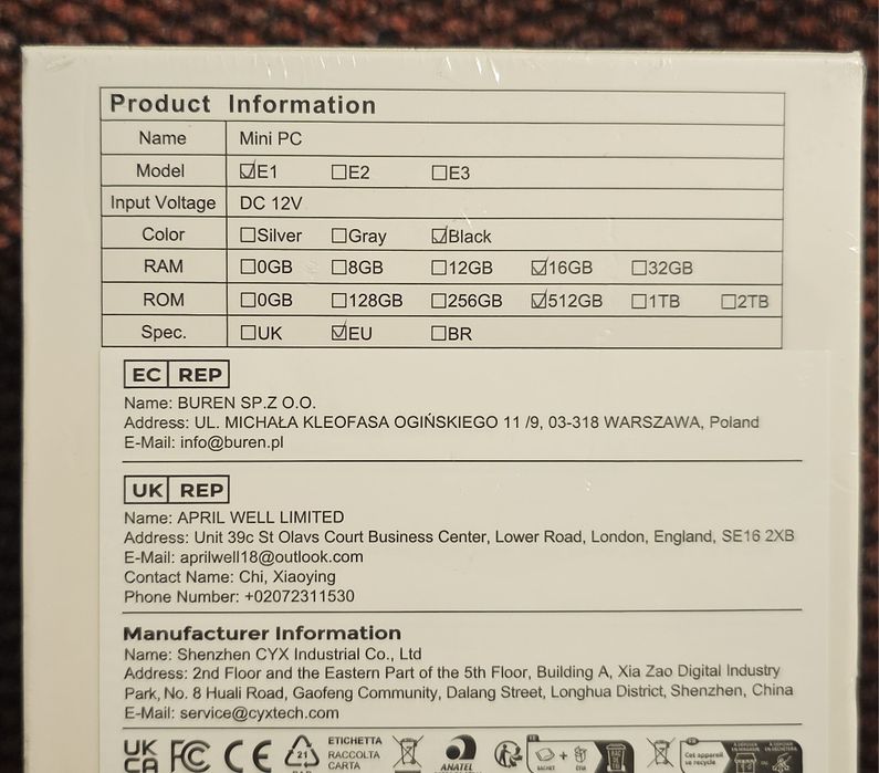 PC portabil Essenx series