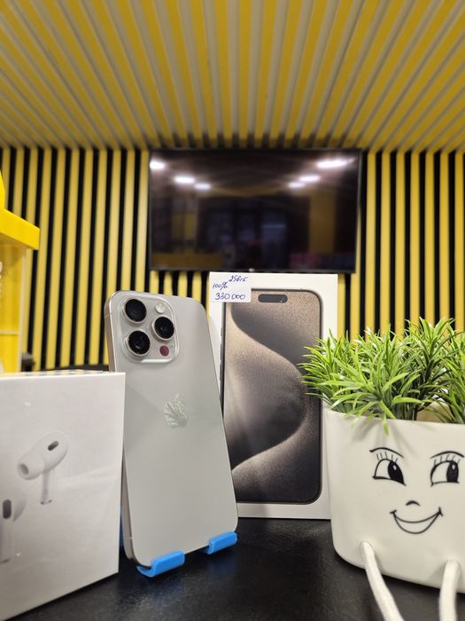 Iphone 15Pro,256гб,100%,Kaspi0-0-24