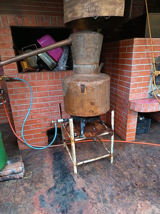 Cazan de țuică 50 litri - cupru