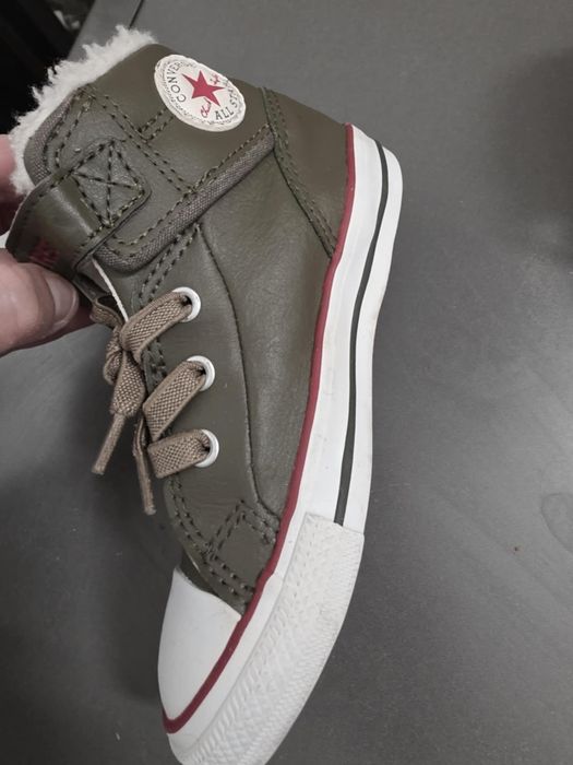 Teniși Converse mărime 25 impecabili culoare kaki