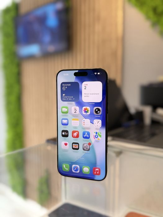 **ATS GSM**iPhone 16 Pro Max 512Gb Black/Baterie92%/Grad A/Fact+Gar