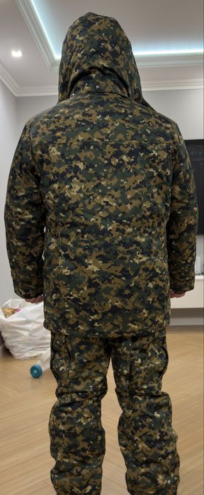 Зимний бушлат армейский