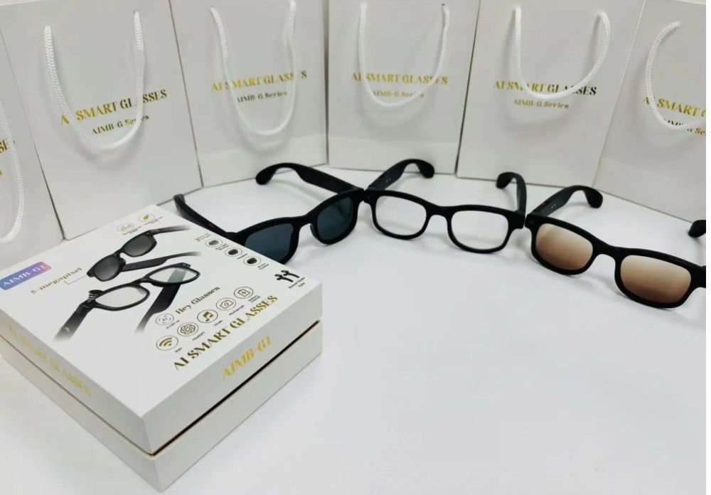 Смарт очки камера + видео.  Подарок штатив !