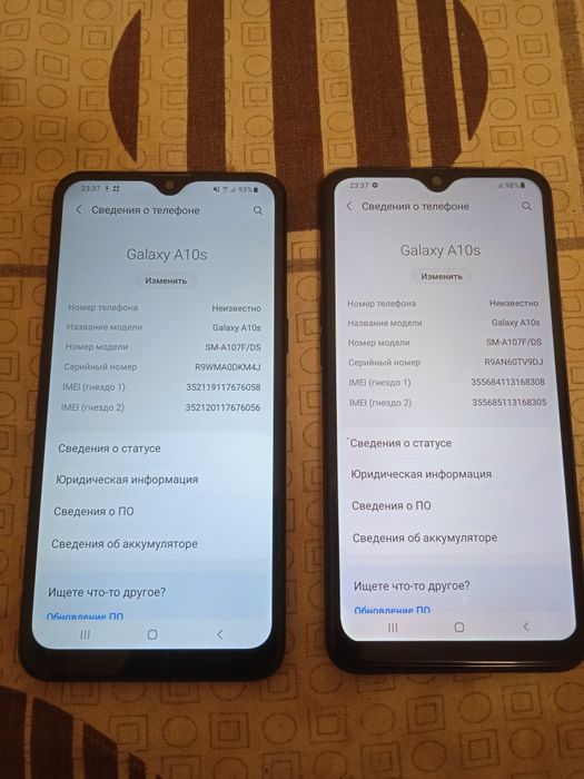 Samsung A10S telefon