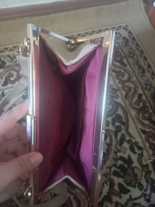 Сумка молочный цвет