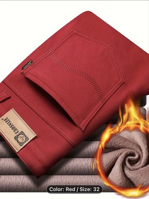 Blugi cu captuseala de iarna noi marimea 32