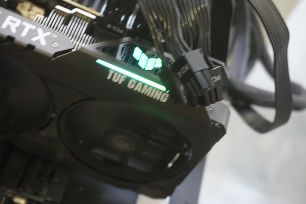 RTX 3070 Ti 8GB Asus TUF Nvidia GPU видеокарта / вкл. ДДС