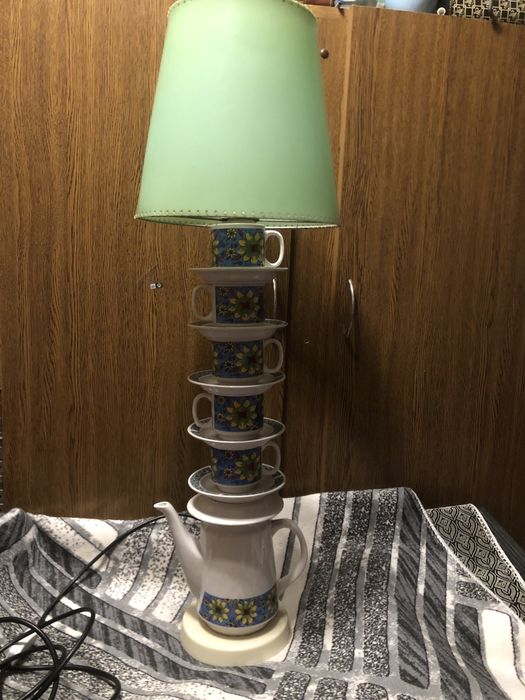 Veioza ceramica 90cm înălțime