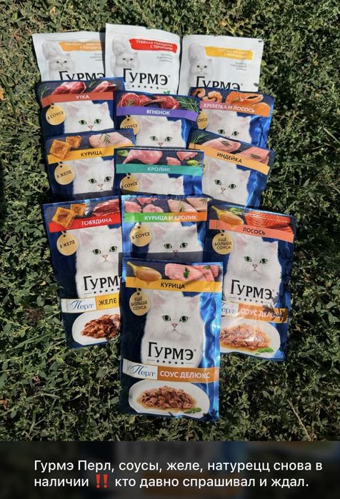 Гурмэ перл для кошек