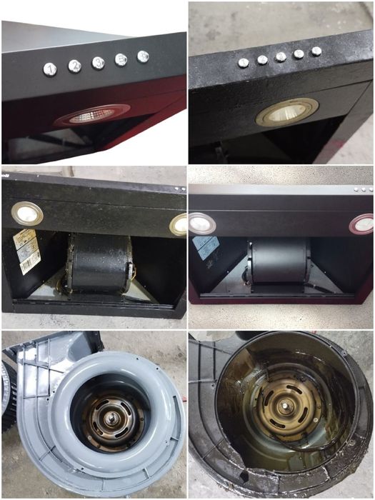 Ремонт и чистка кухонной вытяжки