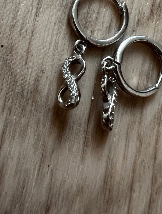 Серьги , кольца серебро 925