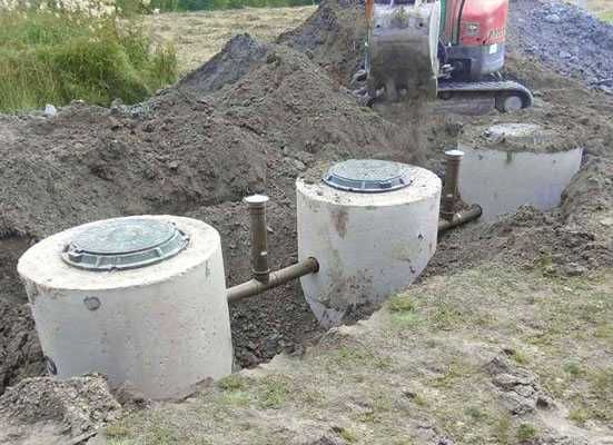 Монтаж септиков "Под ключ"