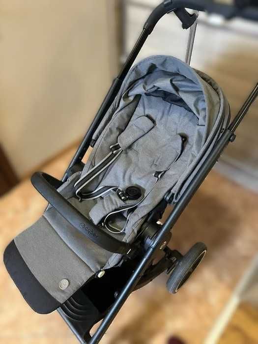 Бебешка количка Cybex gold Balios S lux 2в1, stone grey