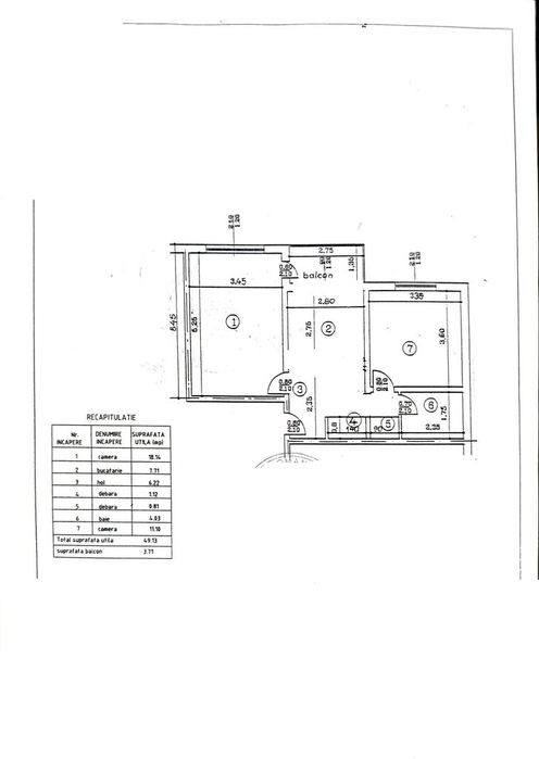 ROANDY-Apartament 2 camere, spatios,liber- Marasesti- 9 Mai