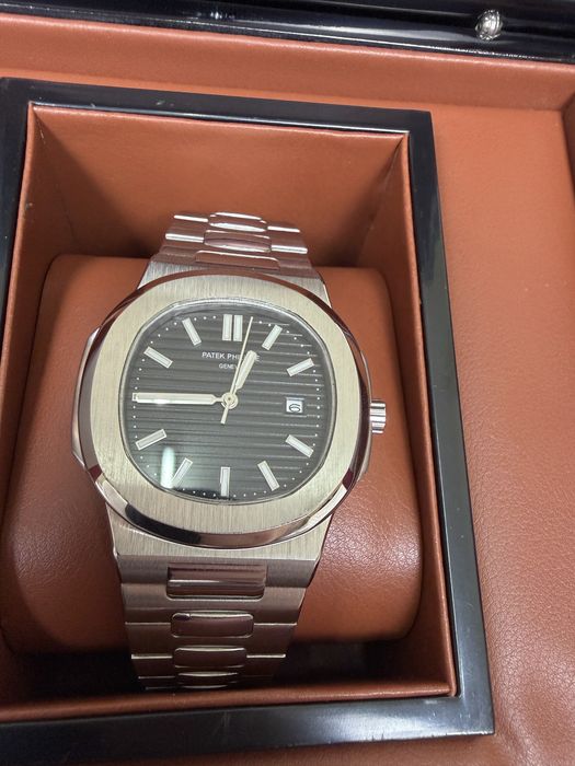 Patek Philippe Nautilus 40mm Black Dial