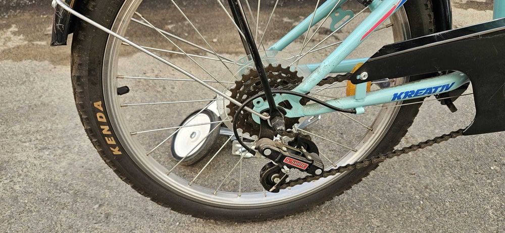 Bicicleta copii Kreativ 2014, 20 Inch + roti ajutatoare