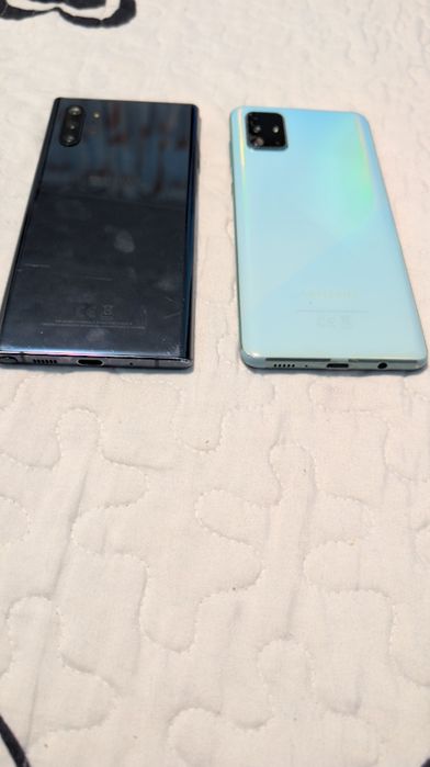 Samsung A71 Samsung note 10 plus