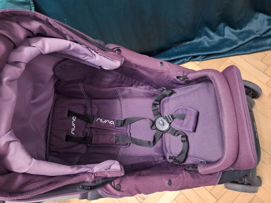 Nuna Pepp Luxx Нуна Пеп Лукс Детска / Бебешка Количка Лилава