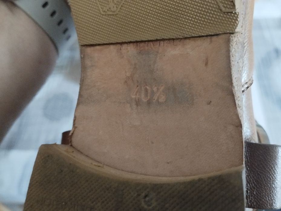 Vând cizme piele italiene 40,5