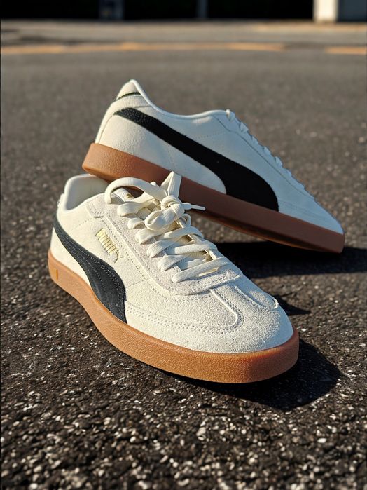 Adidași Puma Club originali piele naturală