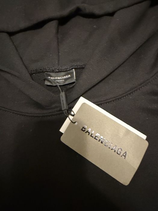 Hanorac Balenciaga negru