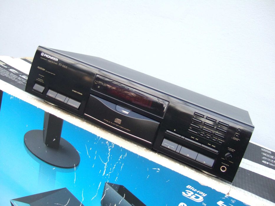 Pioneer PD-S502 Cd-player . Platter Stablle System .