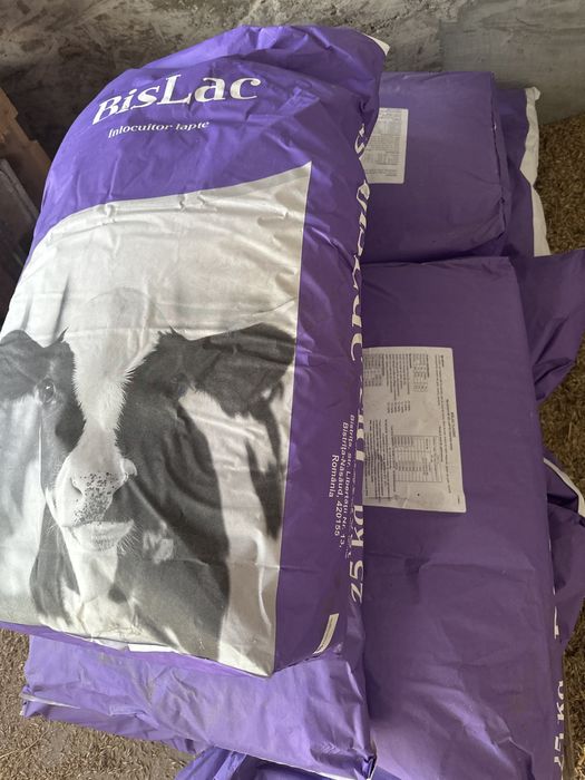 Lapte praf Bislac,pentru vitei-7buc,25kg-buc