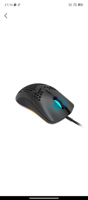 Игровая мышка  CANYON Puncher GM-11, проводная, с RGB подсветкой