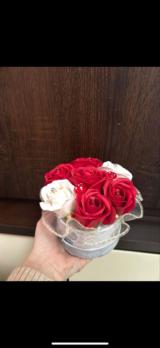 Aranjamente trandafiri sapun