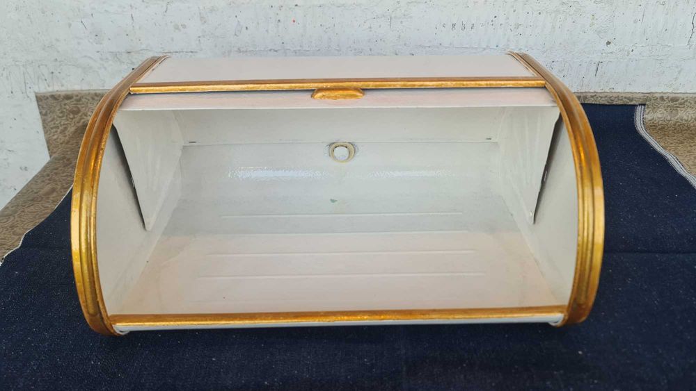 Хлебница металлическая СССР