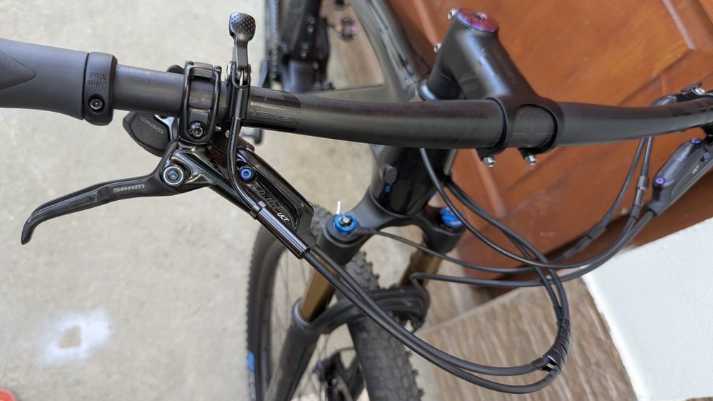 Bicicleta cube ams carbon, axs fox Kashima full suspension