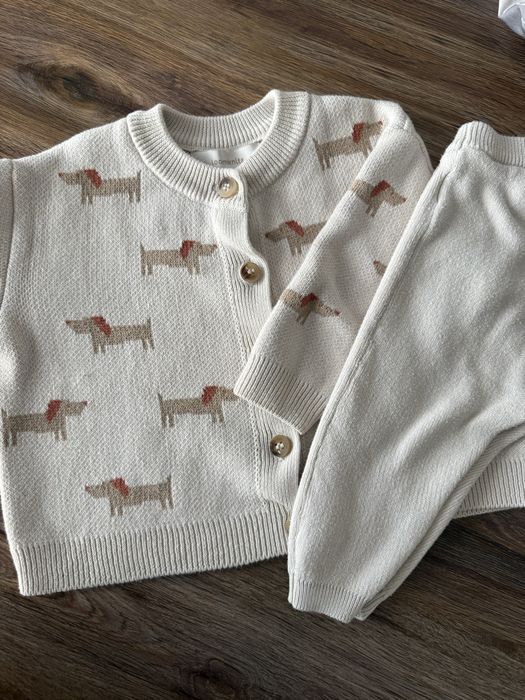 Набор loomknits ( кардиган и штанишки )