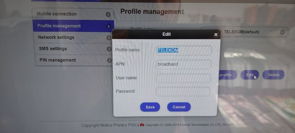 MODEM 4G - Huawei E5575s-210 decodat