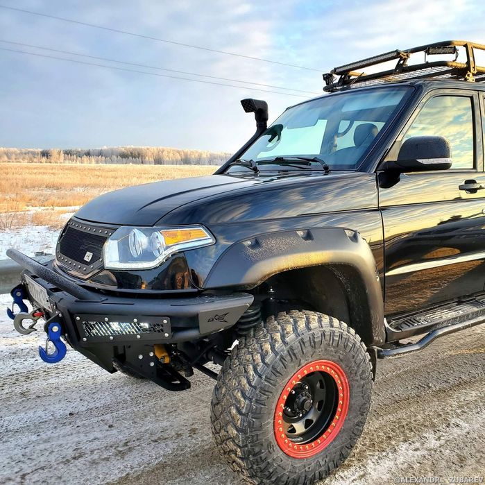 Расширители колёсные арок Уаз Патриот