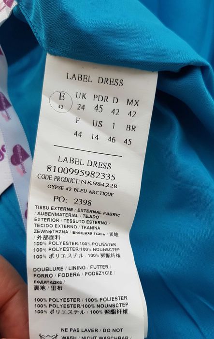 Дамска рокля размер Л-ХЛ