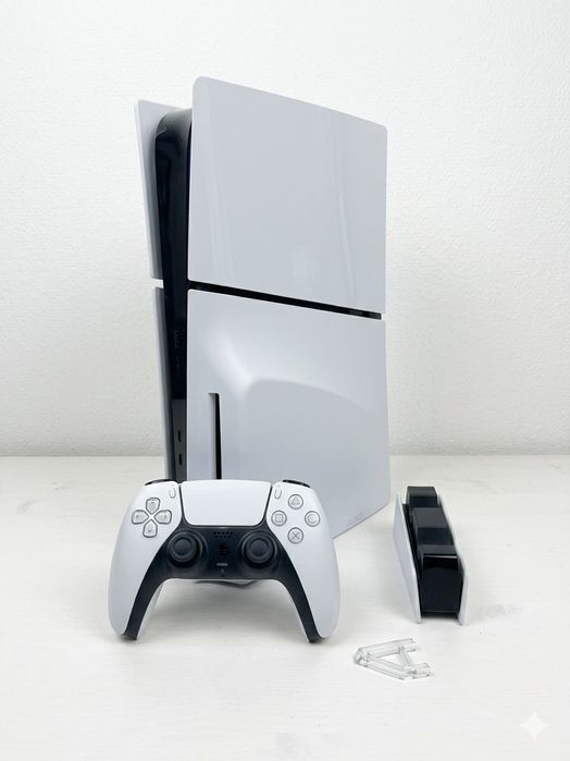 PlayStation 5 Slim (Disc) + Зарядная станция / Идеальное состояние