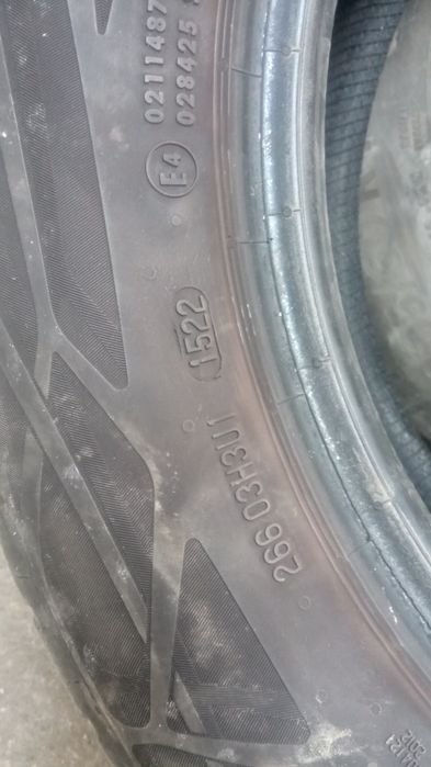4 броя летни гуми Continental Ecocontact6 - 205 60 R16 - DOT 1522