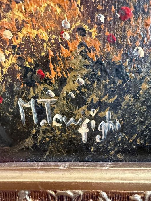 Картина с подьписью автора