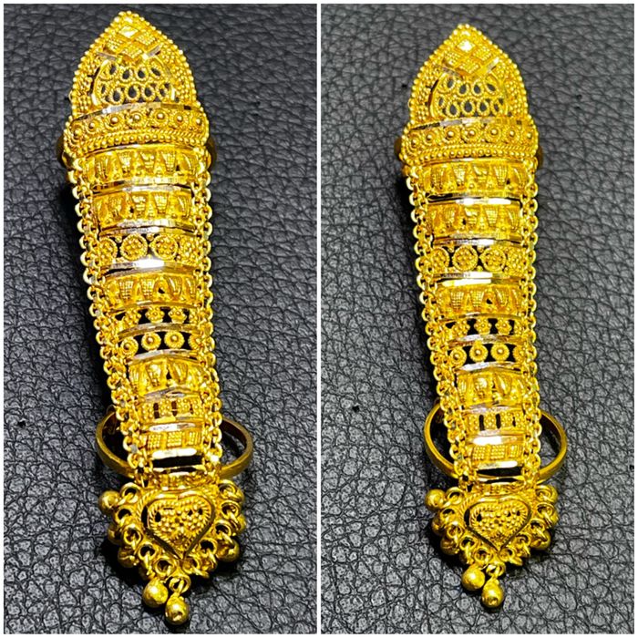 Златен пръстен напръстник prasten zlaten 14 k 585 gold