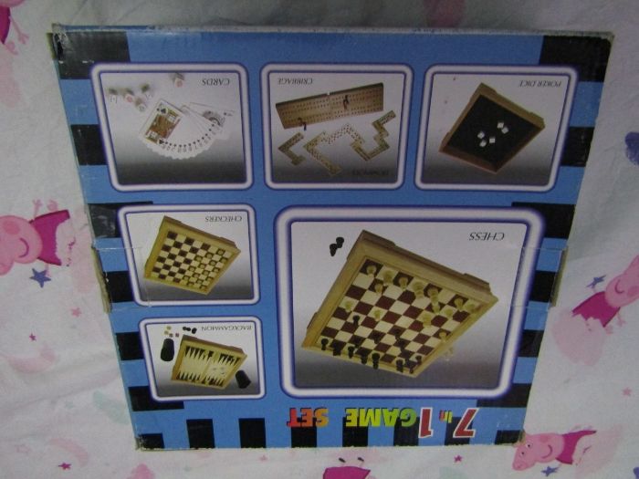 Дървена игра 7в1