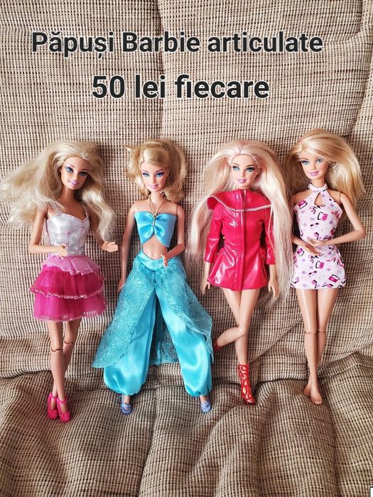 Păpuși barbie cu 22 articulații și altele