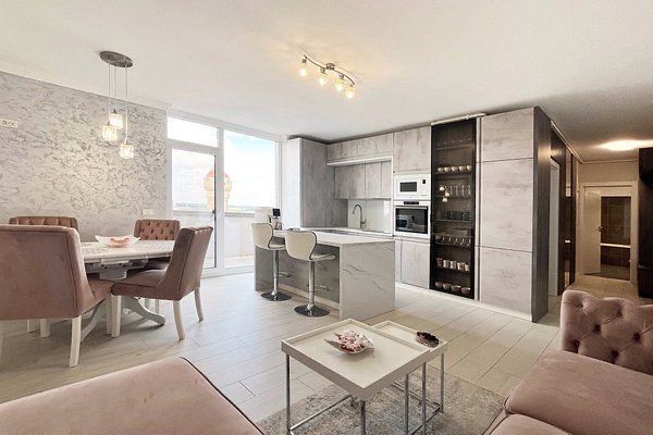 Apartament modern 3 camere, bloc Campeador, zona Badea Cârțan, mobilat + parcare subterana