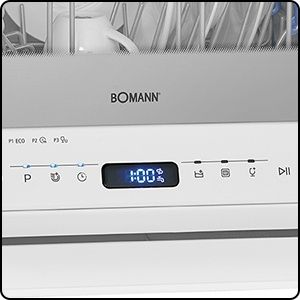 Мини/малка къмпинг съдомиялна тип кубче Bomann без свързване към ВиК