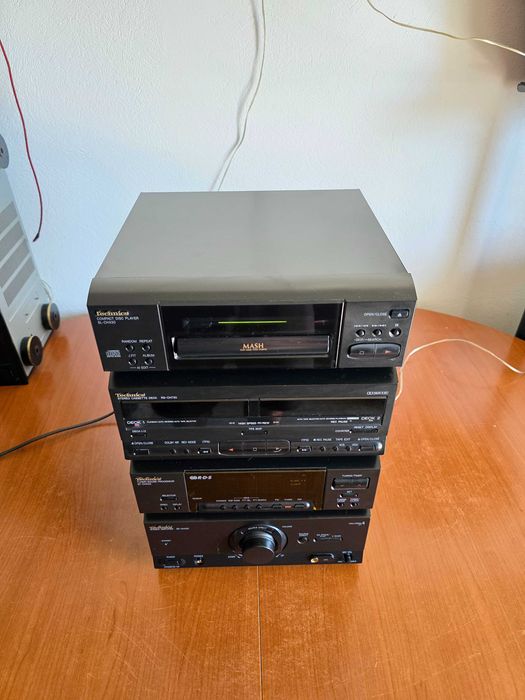 Sistem Hi-Fi Technics SC-CH530, CD MASH, dublu deck, Made Japan
